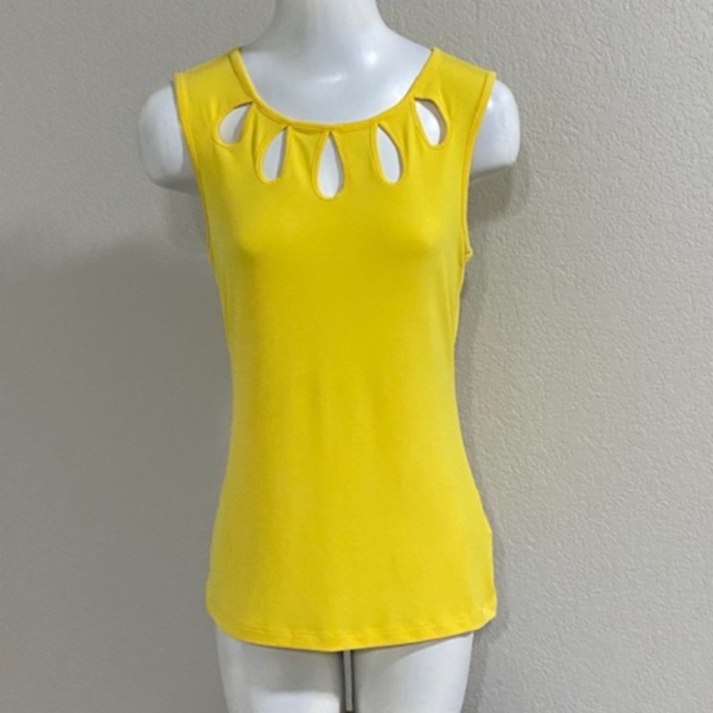 Banana Republic Yellow Tank Top
